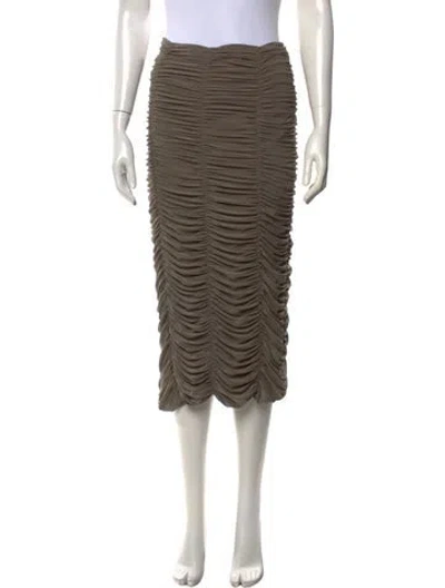 Pre-owned Tibi Midi Length Skirt W/ Tags In Multicolor