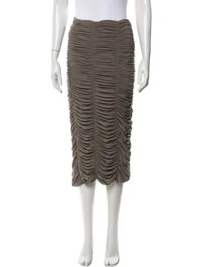 Pre-owned Tibi Midi Length Skirt W/ Tags In Multicolor