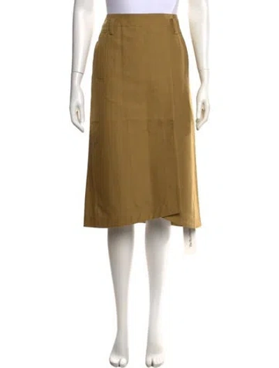 Pre-owned Tibi Midi Length Skirt W/ Tags In Neutral