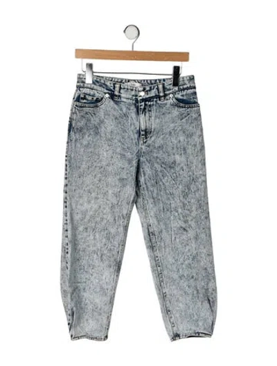 Pre-owned Tibi Mid-rise Skinny Leg Jeans In Multicolor