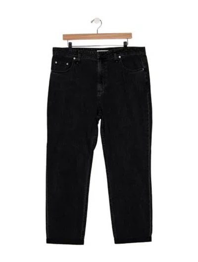Pre-owned Tibi Mid-rise Straight Leg Jeans In Blue