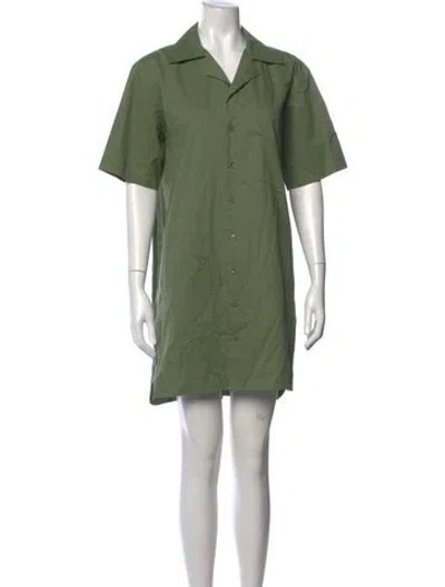 Pre-owned Tibi Mini Dress In Orange