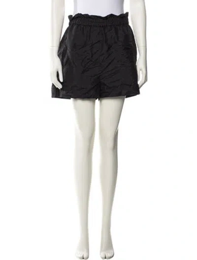 Pre-owned Tibi Mini Shorts In Black