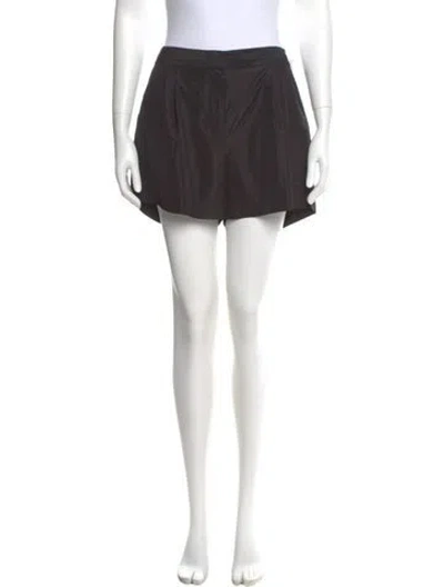 Pre-owned Tibi Mini Shorts In Black
