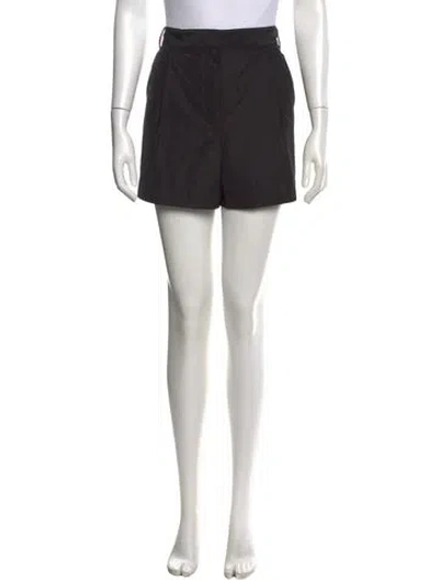 Pre-owned Tibi Mini Shorts In Black