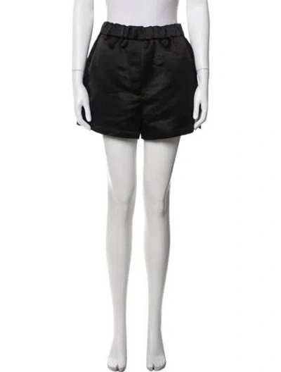 Pre-owned Tibi Mini Shorts In Black