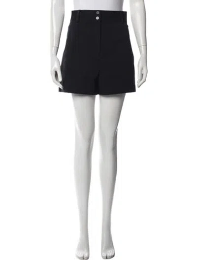Pre-owned Tibi Mini Shorts In Black