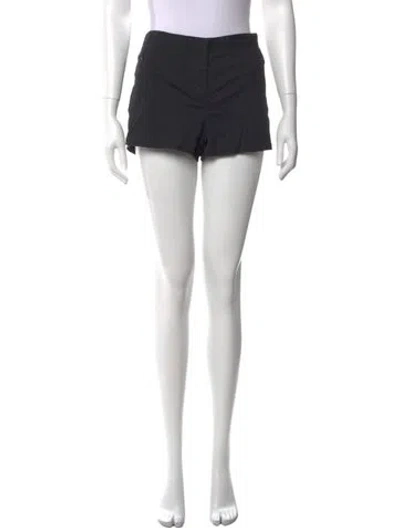 Pre-owned Tibi Mini Shorts In Black
