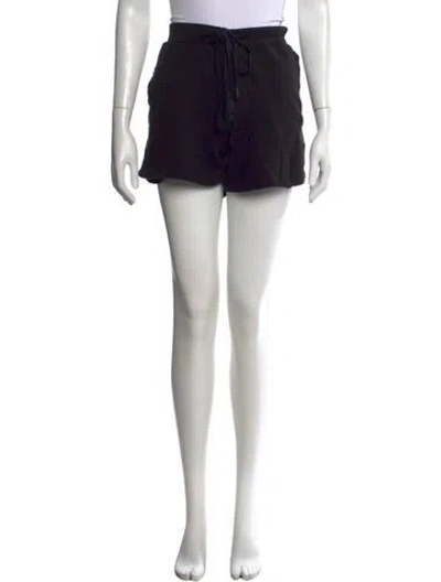 Pre-owned Tibi Mini Shorts In Black