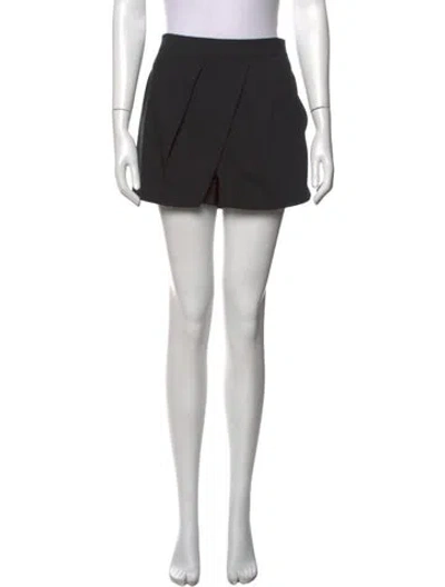 Pre-owned Tibi Mini Shorts In Black
