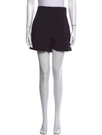 Pre-owned Tibi Mini Shorts In Black
