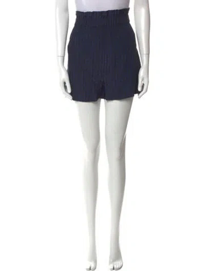 Pre-owned Tibi Mini Shorts In Blue