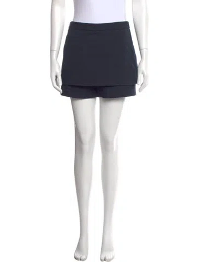 Pre-owned Tibi Mini Shorts In Blue