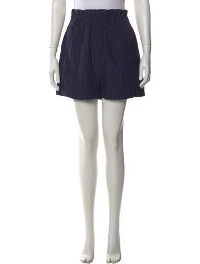 Pre-owned Tibi Mini Shorts In Blue