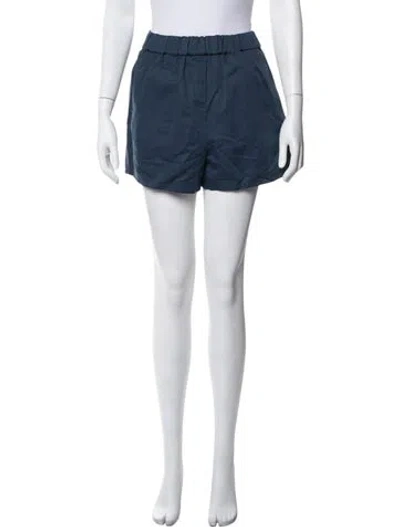 Pre-owned Tibi Mini Shorts In Blue