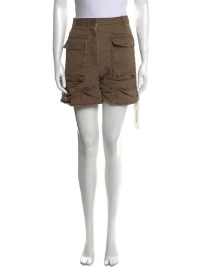 Pre-owned Tibi Mini Shorts In Brown