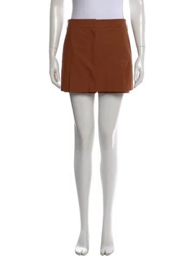Pre-owned Tibi Mini Shorts In Brown