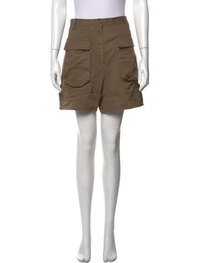 Pre-owned Tibi Mini Shorts In Brown