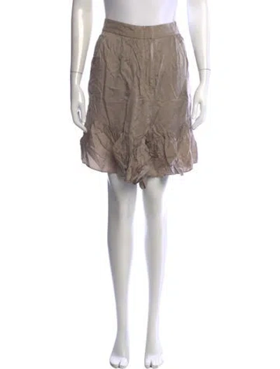 Pre-owned Tibi Mini Shorts In Gray