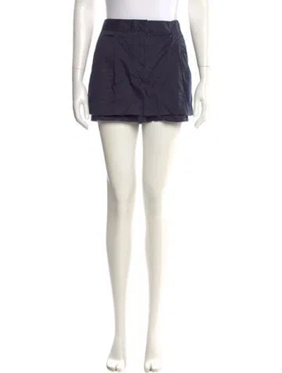 Pre-owned Tibi Mini Shorts In Green