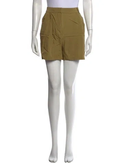 Pre-owned Tibi Mini Shorts In Green