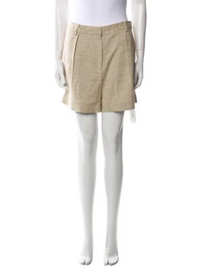 Pre-owned Tibi Mini Shorts In Neutral