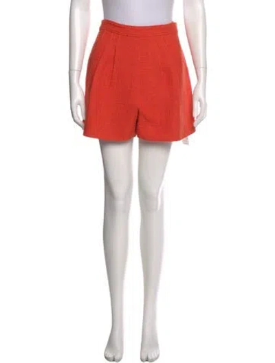 Pre-owned Tibi Mini Shorts In Orange
