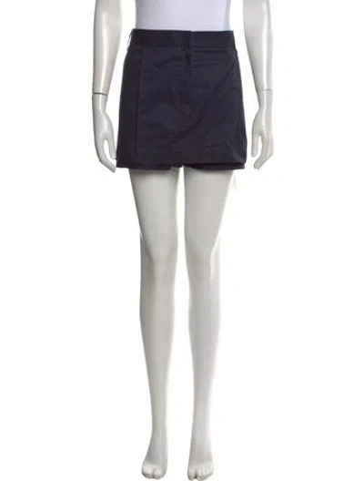 Pre-owned Tibi Mini Shorts W/ Tags In Blue
