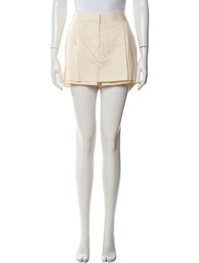 Pre-owned Tibi Mini Shorts W/ Tags In Neutral