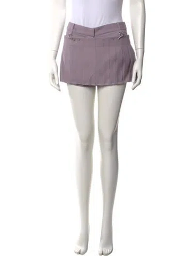 Pre-owned Tibi Mini Shorts W/ Tags In Purple