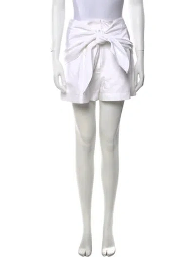 Pre-owned Tibi Mini Shorts In White