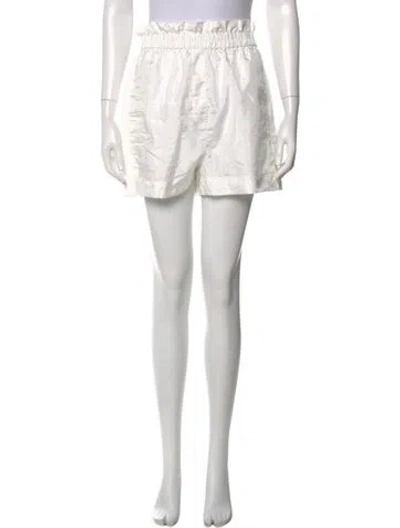 Pre-owned Tibi Mini Shorts In White