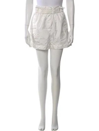 Pre-owned Tibi Mini Shorts In White