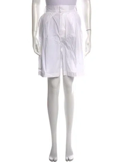 Pre-owned Tibi Mini Shorts In White