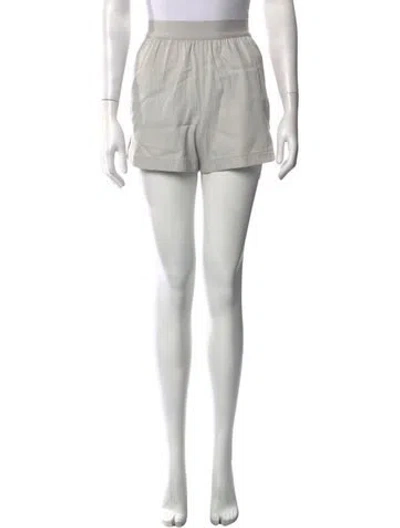 Pre-owned Tibi Mini Shorts In White