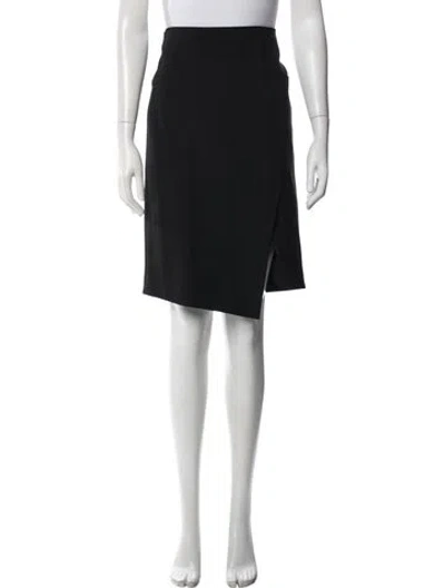 Pre-owned Tibi Mini Skirt In Black