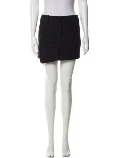 Pre-owned Tibi Mini Skirt In Blue