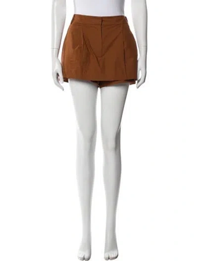 Pre-owned Tibi Mini Skirt In Brown