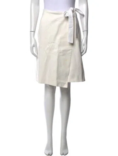 Pre-owned Tibi Mini Skirt In Neutrals