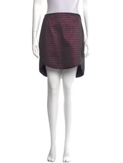 Pre-owned Tibi Mini Skirt In Purple