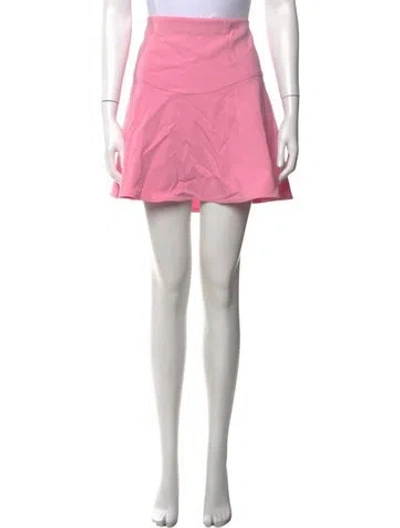 Pre-owned Tibi Mini Skirt W/ Tags In Pink