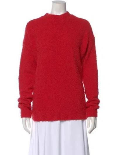 Pre-owned Tibi Mock Neck Sweater In Pink
