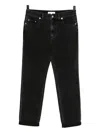 Tibi Mou Jeans In Black