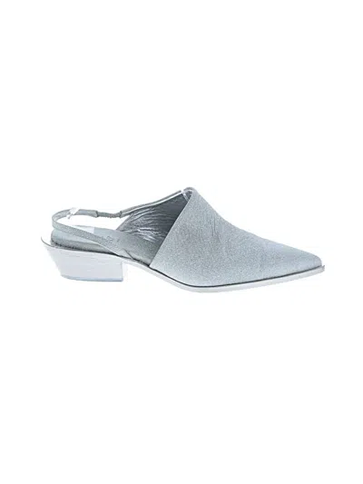 Pre-owned Tibi Mule/clog In Gray