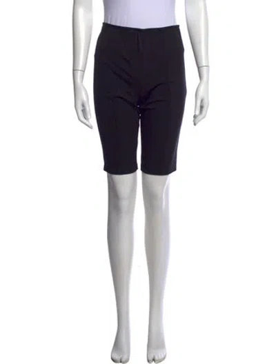Pre-owned Tibi Nylon Knee-length Shorts In Black