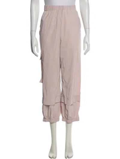 Pre-owned Tibi Nylon Sweatpants In Pink