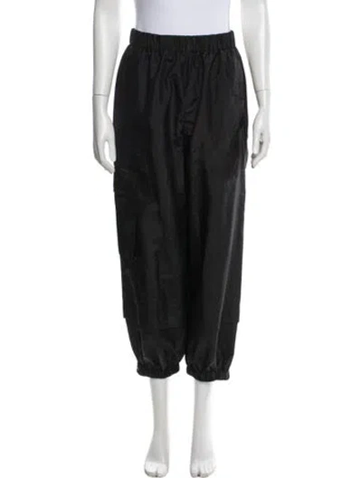 Pre-owned Tibi Nylon Wide Leg Pants In Multi