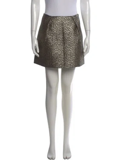 Pre-owned Tibi Paisley Print Mini Skirt