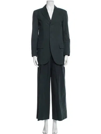Pre-owned Tibi Pant Set In Green