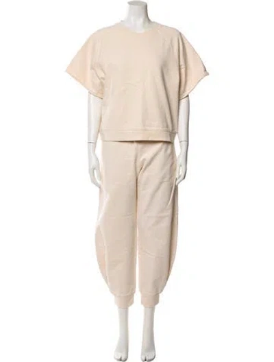 Pre-owned Tibi Pant Set In Neutral